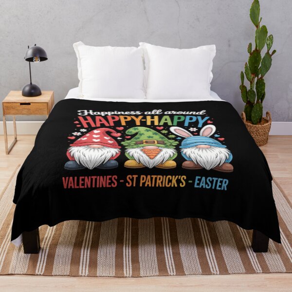 Artikelvorschau, Fröhlichen Valentinstag, St. Patrick's Day, Ostern, schöne Feiertage, Gnome! entworfen und verkauft von VENOM0RIOT.