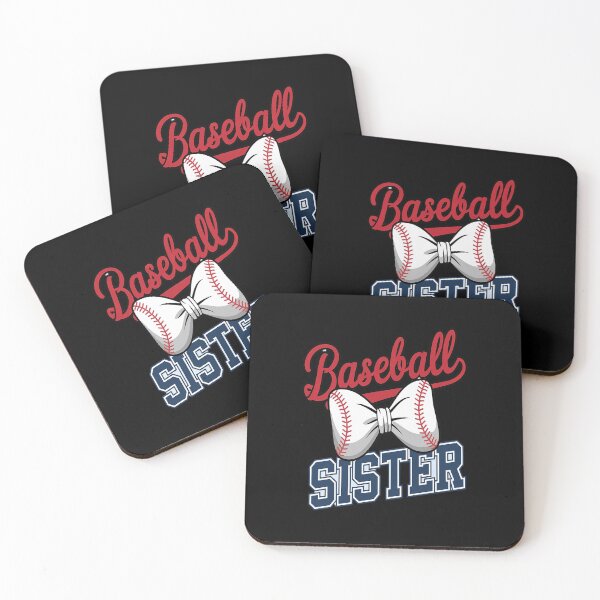 Item preview, Baseball Sister Coquette Bow Biggest Fan Sport Lovers designed and sold by KonopikaaArt.