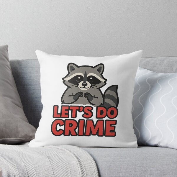 Item preview, Mischief Mode: Let’s Do Crime Raccoon Sticker ?? designed and sold by Epic.