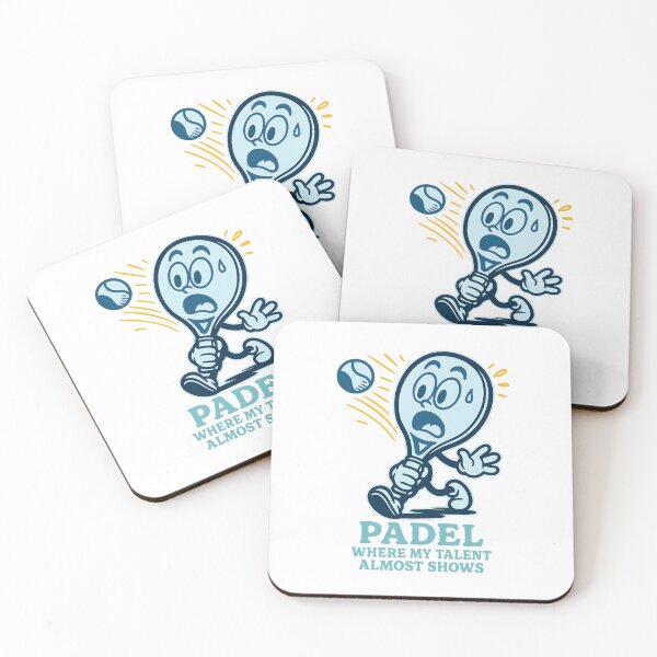 Item preview, Padel Where My Talent Almost Shows Funny Padel Player Shirt designed and sold by PrintMastery.