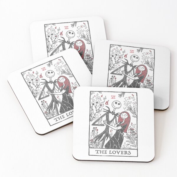 Item preview, The Nightmare Before Christmas Jack And Sally Tarot  designed and sold by dawemorelyr.