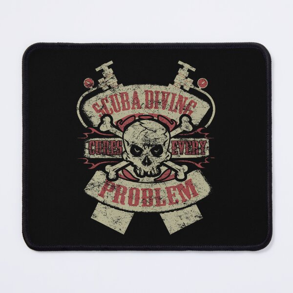 Item preview, Scuba Diving Cures Every Problem designed and sold by MavisJoseph.