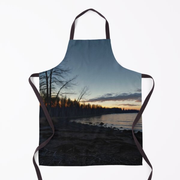 Item preview, Twilight Sunset Forest Shoreline designed and sold by Zeph1.