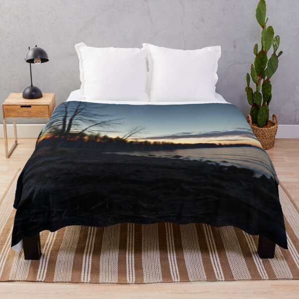 Item preview, Twilight Sunset Forest Shoreline designed and sold by Zeph1.