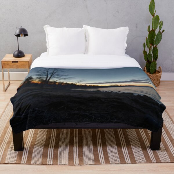 Item preview, Twilight Sunset Forest Shoreline designed and sold by Zeph1.