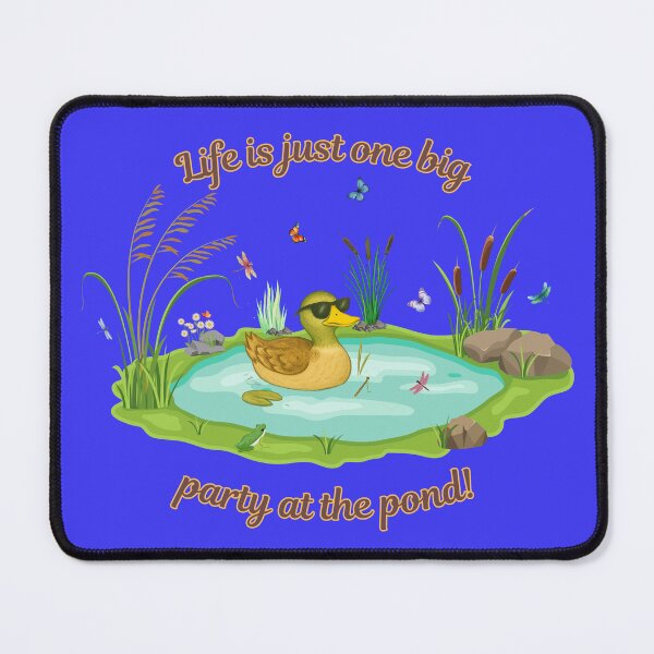 Item preview, Life is just one big party at the pond! designed and sold by Brickroad Dsigns.