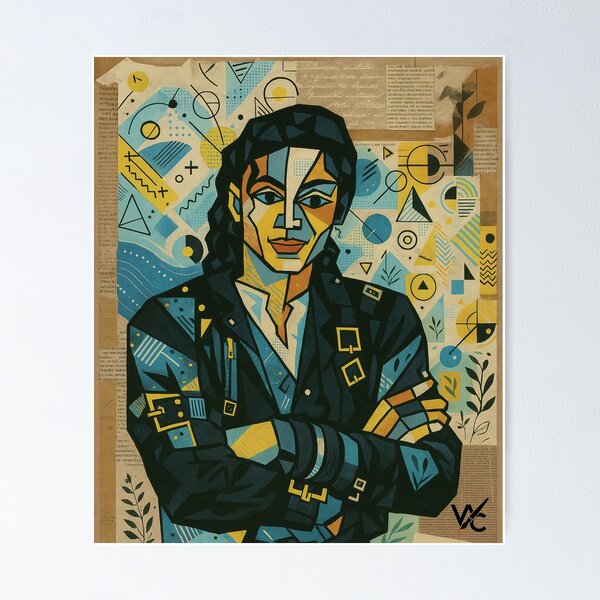 Item preview, Abstract Michael Jaxon  designed and sold by Wildched Artistry.