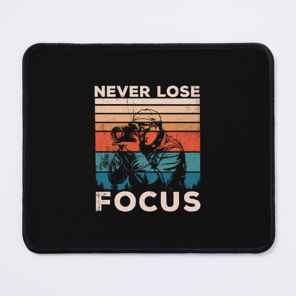 Item preview, Never Lose Focus - Vintage Photographer Camera Lover designed and sold by keviacevarya.