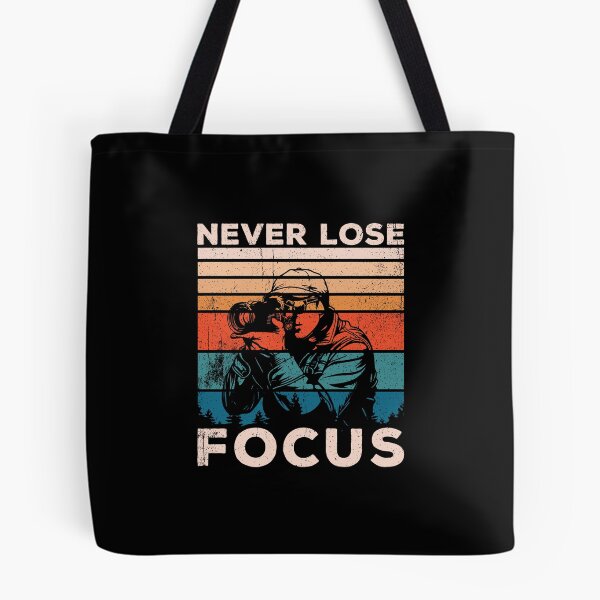 Item preview, Never Lose Focus - Vintage Photographer Camera Lover designed and sold by keviacevarya.