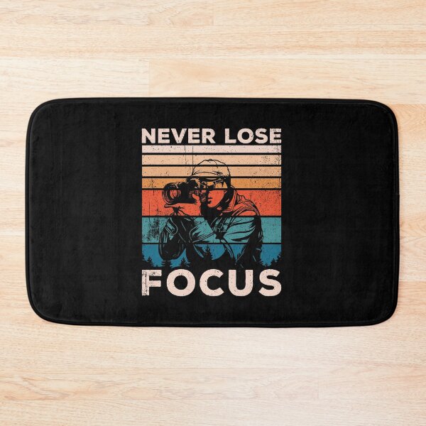 Item preview, Never Lose Focus - Vintage Photographer Camera Lover designed and sold by keviacevarya.