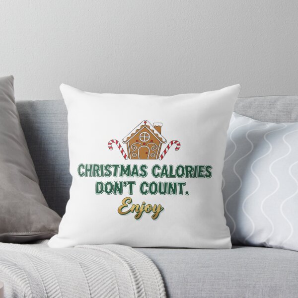 Item preview, Christmas Calories Don’t Count Gingerbread Art designed and sold by graphicnew.