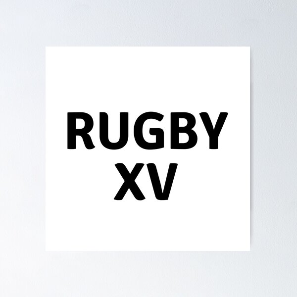 Artikelvorschau, Rugby XV / Schwarz entworfen und verkauft von freedom4life.