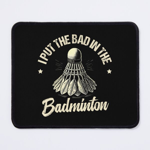 Item preview, Funny Badminton Player Love Shuttlecock designed and sold by MavisJoseph.