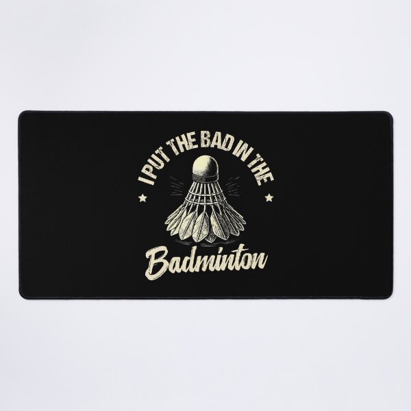 Item preview, Funny Badminton Player Love Shuttlecock designed and sold by MavisJoseph.