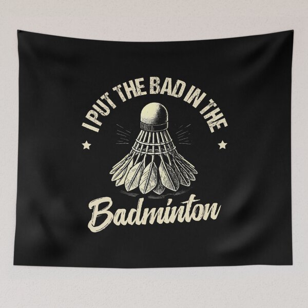 Item preview, Funny Badminton Player Love Shuttlecock designed and sold by MavisJoseph.