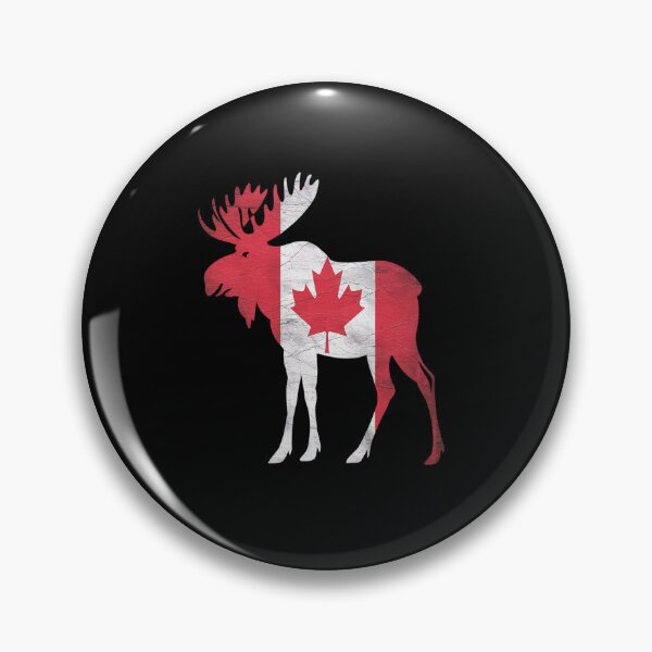 Item preview, Canadian Flag Moose Canada Day designed and sold by KonopikaaArt.