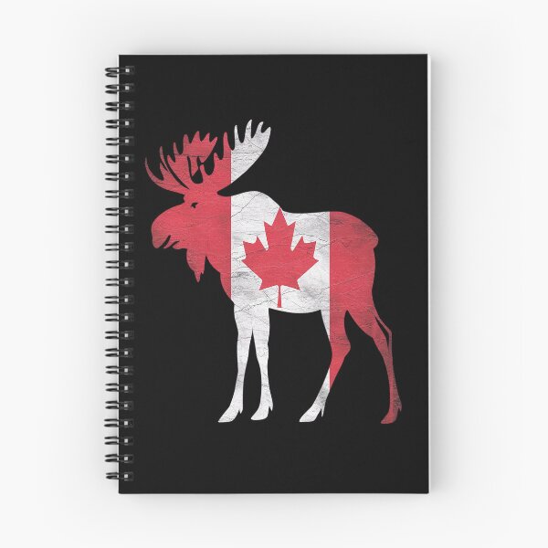 Item preview, Canadian Flag Moose Canada Day designed and sold by KonopikaaArt.