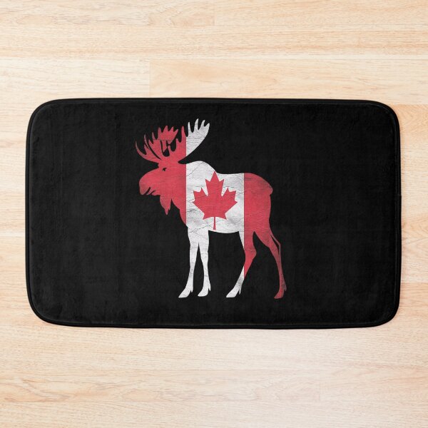 Item preview, Canadian Flag Moose Canada Day designed and sold by KonopikaaArt.