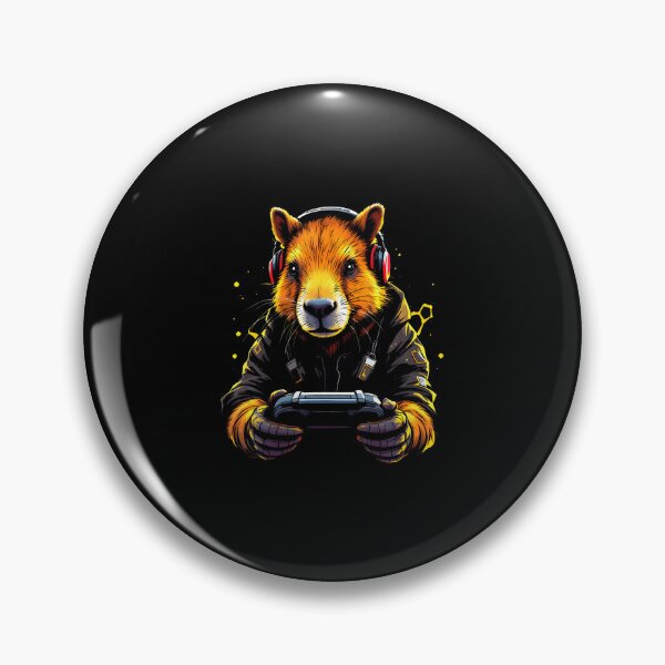 Item preview, Funny Capybara Gamepad Headphones Video Games Gamer designed and sold by MavisJoseph.