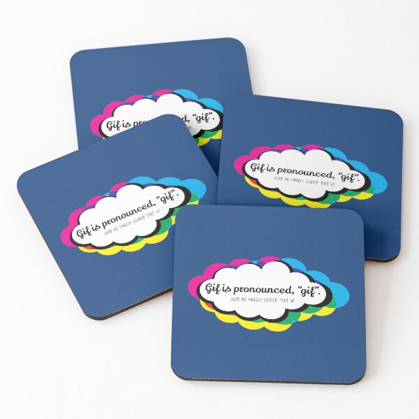 Item preview, Gif is pronounced, "gif".  designed and sold by shenanijen.