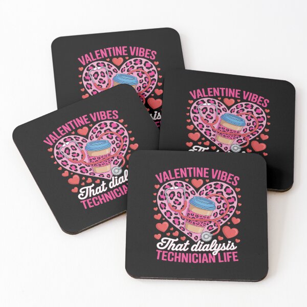 Item preview, Valentine Vibes & That Dialysis Technician Life Heart Nurse designed and sold by TijanaARTSt88.