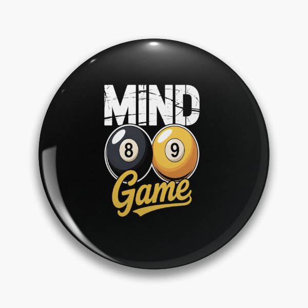 Item preview, Mind Game Billiards Snooker Cue Stick Pool Billiard Player designed and sold by KonopikaaArt.