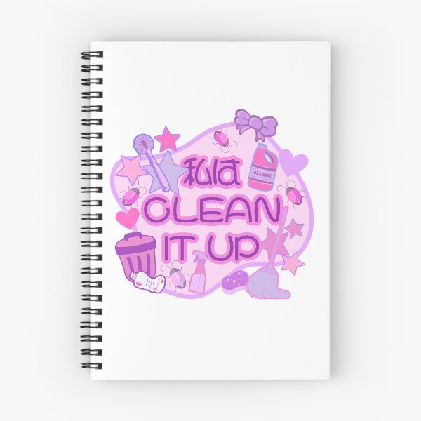 Item preview, Niffty - CLEAN IT UP Japanese - Yami Kawaii Cute designed and sold by EvergreenRevolt.