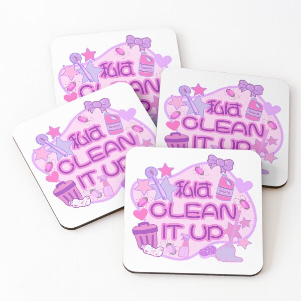 Item preview, Niffty - CLEAN IT UP Japanese - Yami Kawaii Cute designed and sold by EvergreenRevolt.