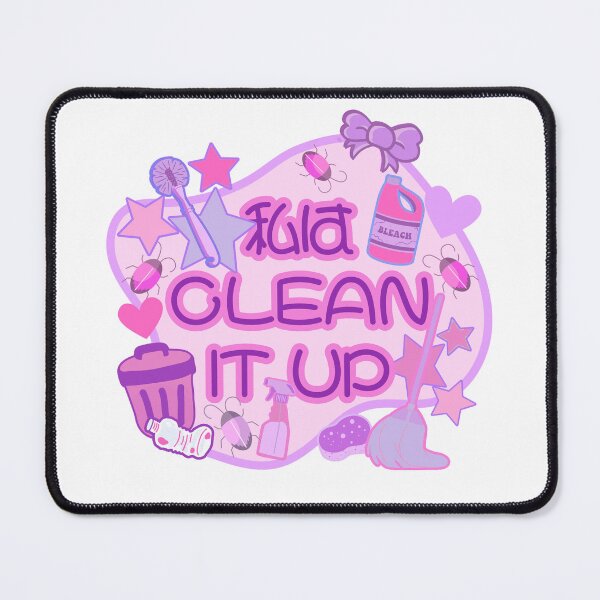Item preview, Niffty - CLEAN IT UP Japanese - Yami Kawaii Cute designed and sold by EvergreenRevolt.