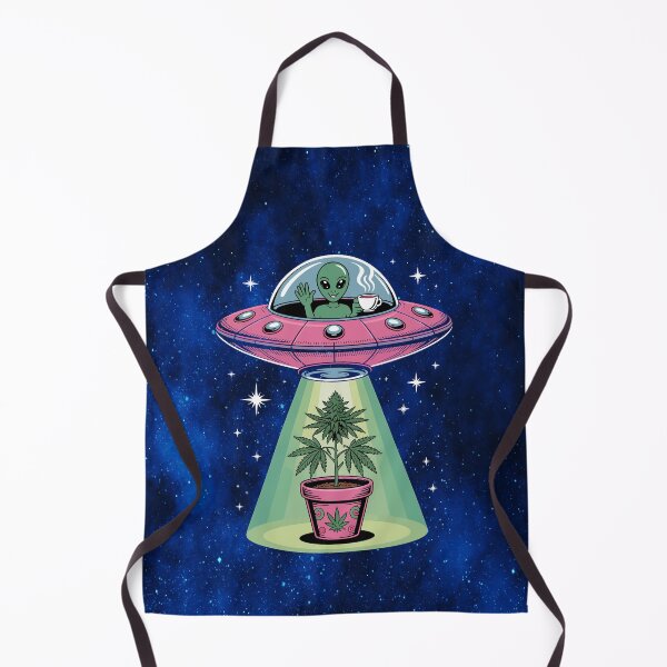 Item preview, “Alien Abduction – Cosmic Cannabis Encounter designed and sold by MysticOzzy.