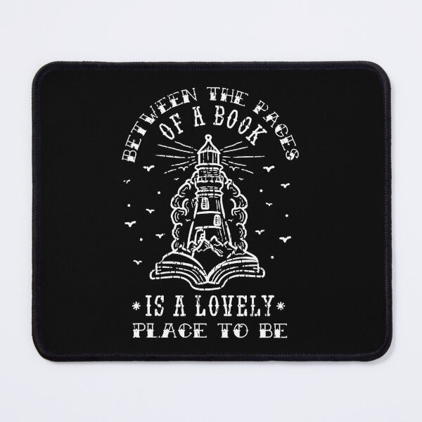 Item preview, Between The Pages Of A Book Is A Lovely Place To Be Meme designed and sold by MavisJoseph.