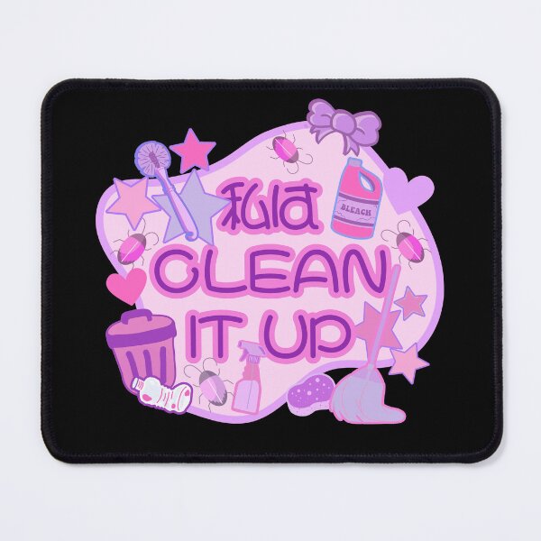 Item preview, Niffty - CLEAN IT UP Japanese - Yami Kawaii Cute designed and sold by EvergreenRevolt.