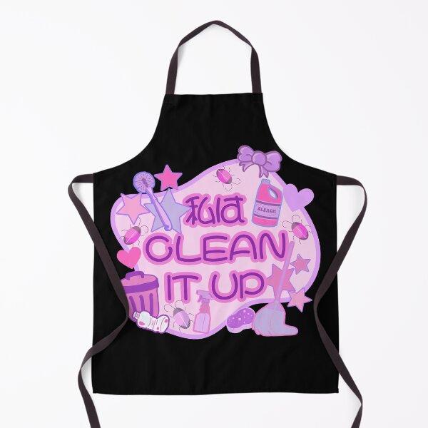 Item preview, Niffty - CLEAN IT UP Japanese - Yami Kawaii Cute designed and sold by EvergreenRevolt.
