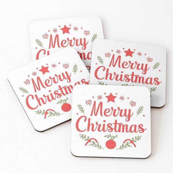 Item preview, Minimalist Merry Christmas Wreath & Star designed and sold by DavidTeeStudio.