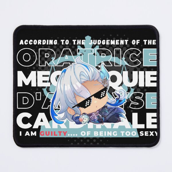 Item preview, Neuvillette Genshin Impact Oratrice Mecanique D'analyse Cardinale designed and sold by CatCrossingArt.