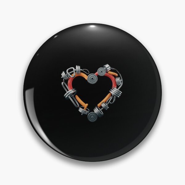 Item preview, Valentine Fitness Weights & Gym Workout Heart Graphic designed and sold by yvonnickStore.