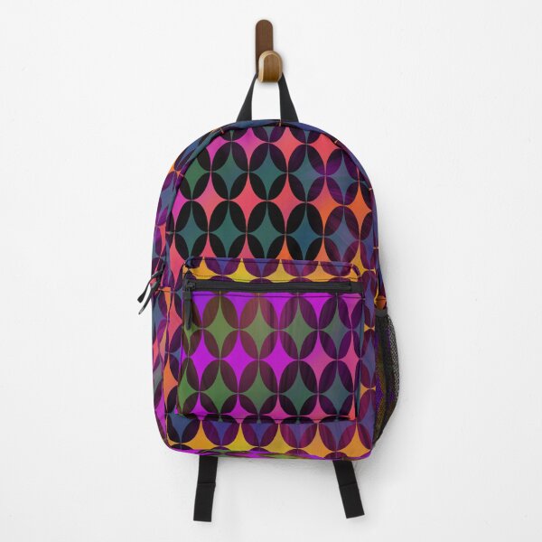 Item preview, Colorful retro pattern designed and sold by Aethra.
