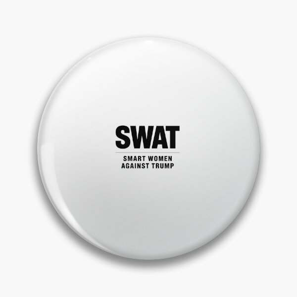 Item preview, SWAT Smart Women Against Trump Funny Anti-Trump Tank Top designed and sold by GamtosMintys.