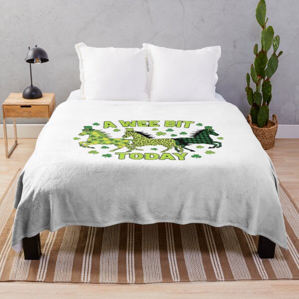 Item preview, A Wee Bit Irish Today Leopard Print Horses St. Patrick's Day designed and sold by SearerCo451.