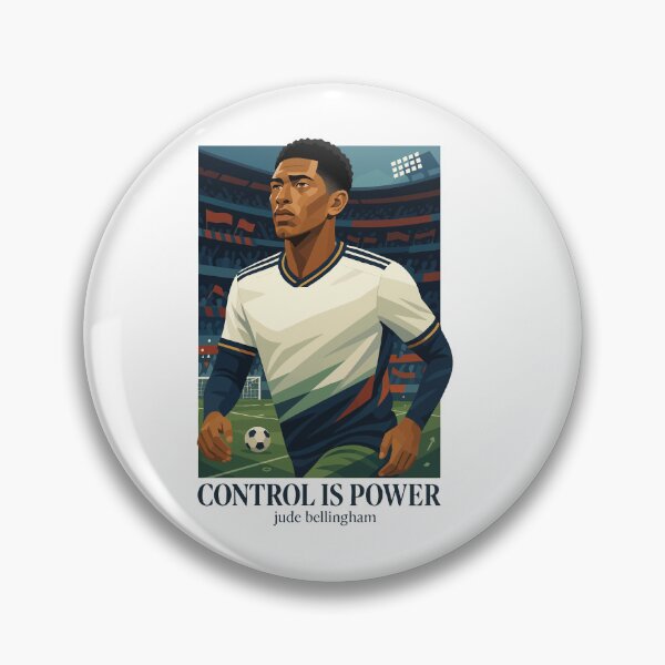 Item preview, Control Is Power – Jude Bellingham Football Art designed and sold by Glyph Lab.