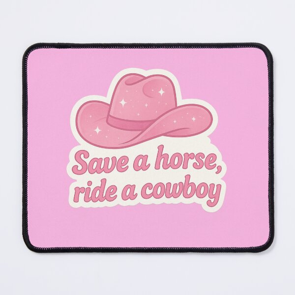 Item preview, Save a horse, ride a cowboy  designed and sold by ouatisworld.