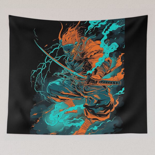 Item preview, Cyanfire Ronin designed and sold by ArgentoArt.