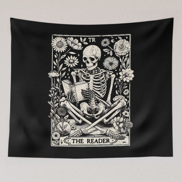 Item preview, The Reader Skeleton Tarot designed and sold by bmsubpaaq83.