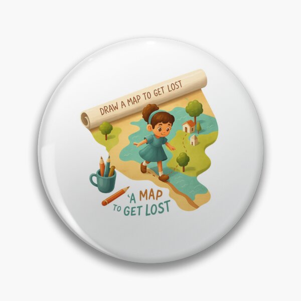 Item preview, Draw a Map to Get Lost – Realistic 3D Adventure Illustration T-Shirt Design designed and sold by Gurjeetpixelart.