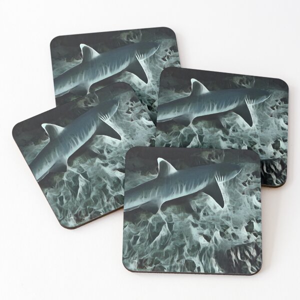 Item preview, White Tip Reef Shark designed and sold by Scurvy Dawg Design.