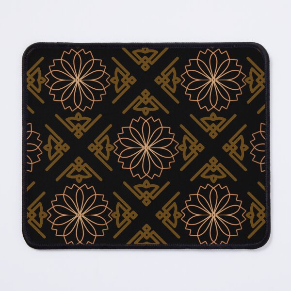 Item preview, Black and gold flower designed and sold by Aethra.