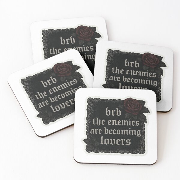 Item preview, BRB The Enemies Are Becoming Lovers III designed and sold by ouatisworld.