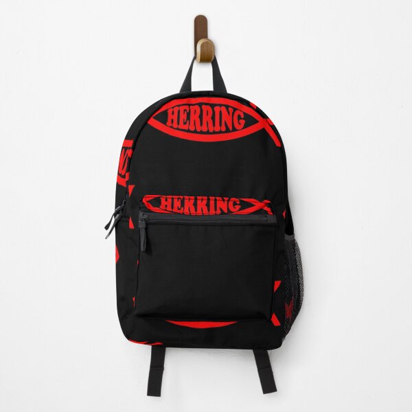 Item preview, Funny Nerdy Logical Fallacy Herring Red Fish Symbol Skeptic Red Text designed and sold by MathWare MathClips.
