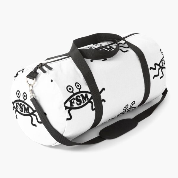 Item preview, Funny Nerdy Flying Spaghetti Monster FSM Symbol Skeptic Black Text designed and sold by MathWare MathClips.