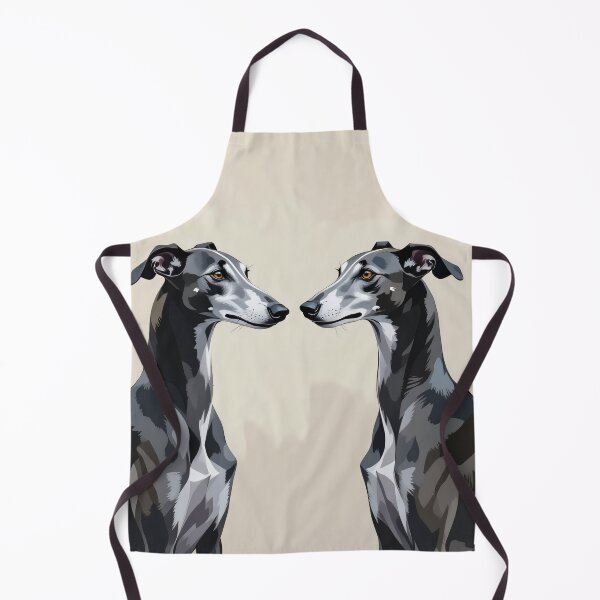 Item preview, Greyhound Duo Minimal Illustration designed and sold by KiraChie.